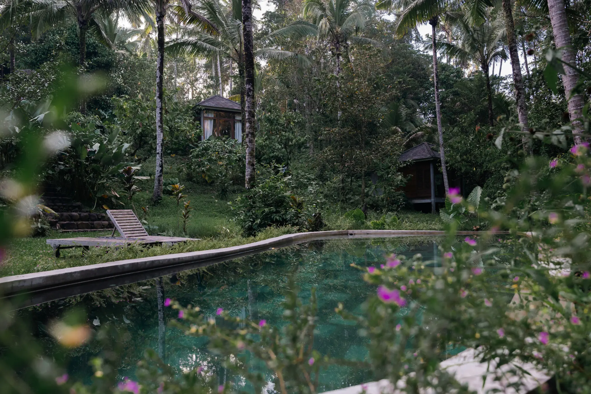 Jungle view private cabin with pool at Tabanan Bali