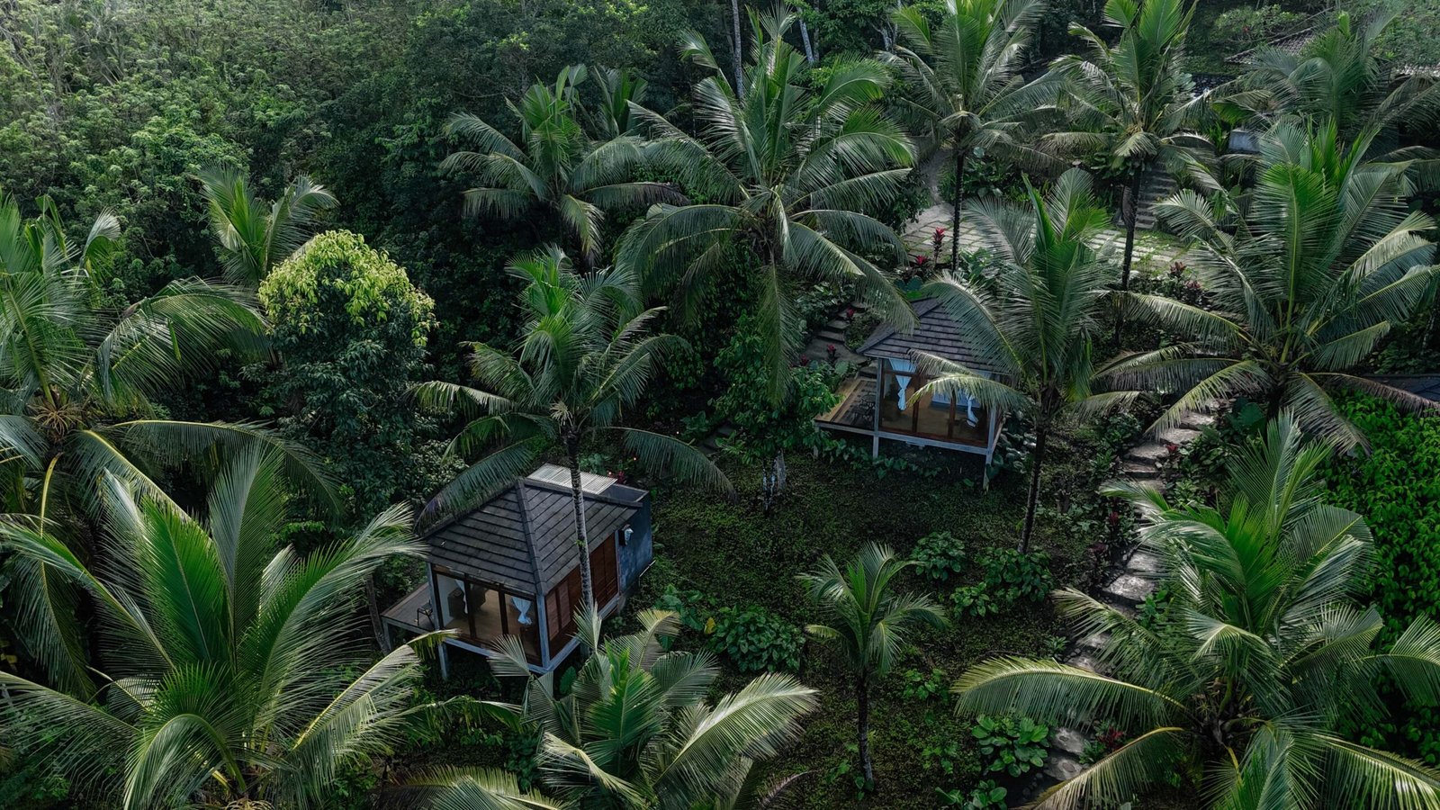 Slow daily life around a digital detox retreat in Bali